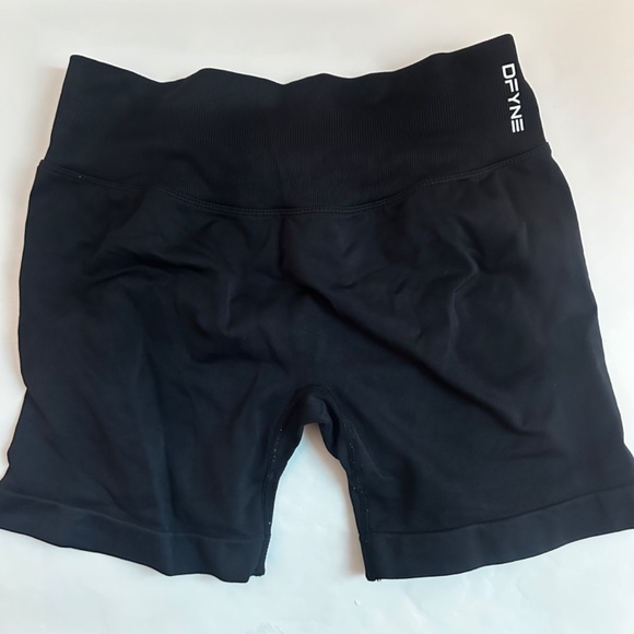 DFYNE MIDNIGHT BLACK Impact Shorts | 4.5" - Picture 4 of 4